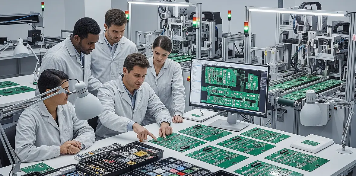 PCB manufacturing facility